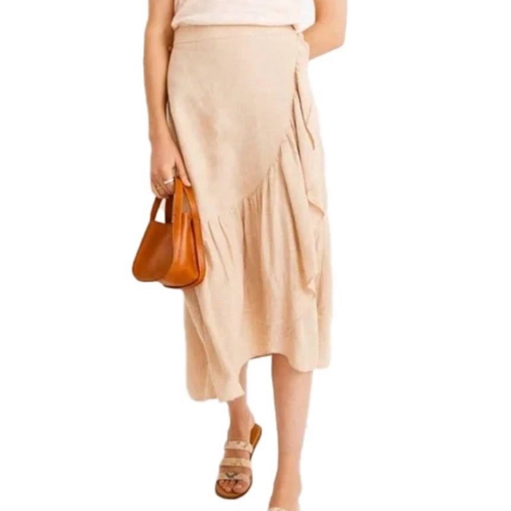 Madewell Linen Skirt